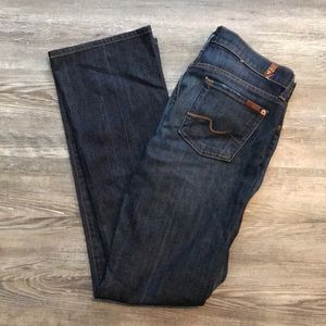 7 For All Mankind women’s size 26 bootcut jeans